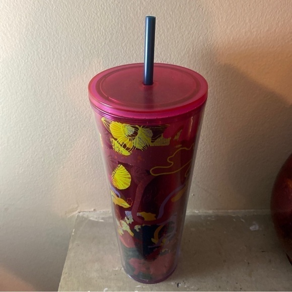 New Starbucks 2023 Ocean Scene Venti Good Vibes Cold Cup 24 OZ - Picture 5 of 6